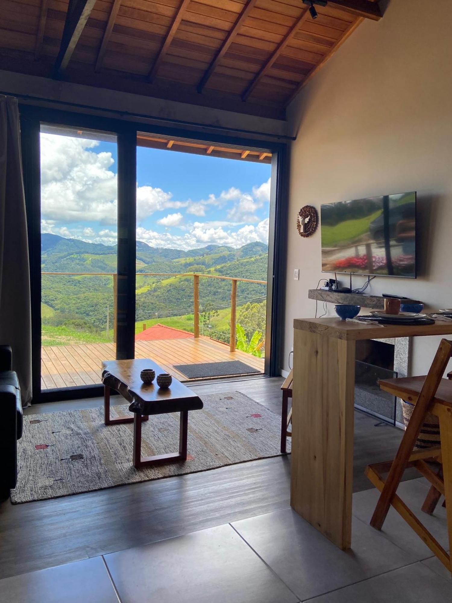 Вилла Chale Oliva E Chale Salvia, Charmosos E Com Vista Da Mantiqueira Гонсалвис Экстерьер фото