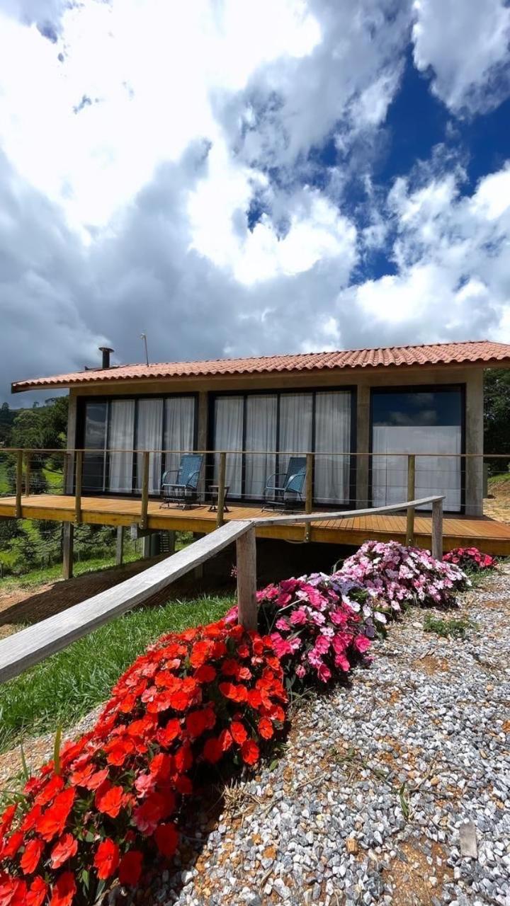 Вилла Chale Oliva E Chale Salvia, Charmosos E Com Vista Da Mantiqueira Гонсалвис Экстерьер фото